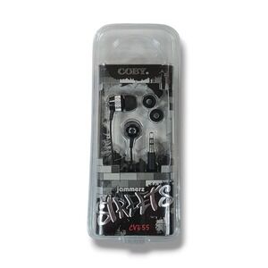 Coby‎ 2012 Jammerz Streets earphones earbuds Wired CVE55 New